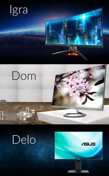 asus monitorji